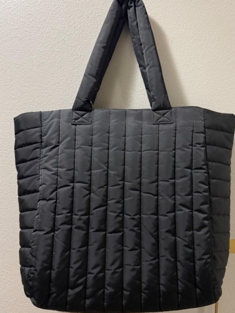 GAP-Quilted Puffer Tote Bag - (Black 🖤)